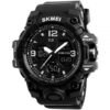 Reloj Skmei analógico digital acuático negro 1155