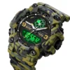 Reloj Skmei analógico digital acuático verde militar 1818 - Image 2
