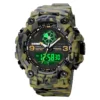 Reloj Skmei analógico digital acuático verde militar 1818