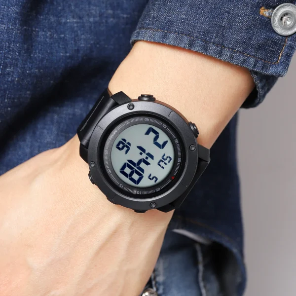 Reloj Skmei deportivo digital multifuncional negro 2122 - Image 3