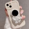 Funda para iPhone 3D astronauta blanco ER16