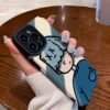 Funda para iPhone diseño PU azul ER22 - Image 5