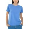 Remerita Básica de algodón Azul claro