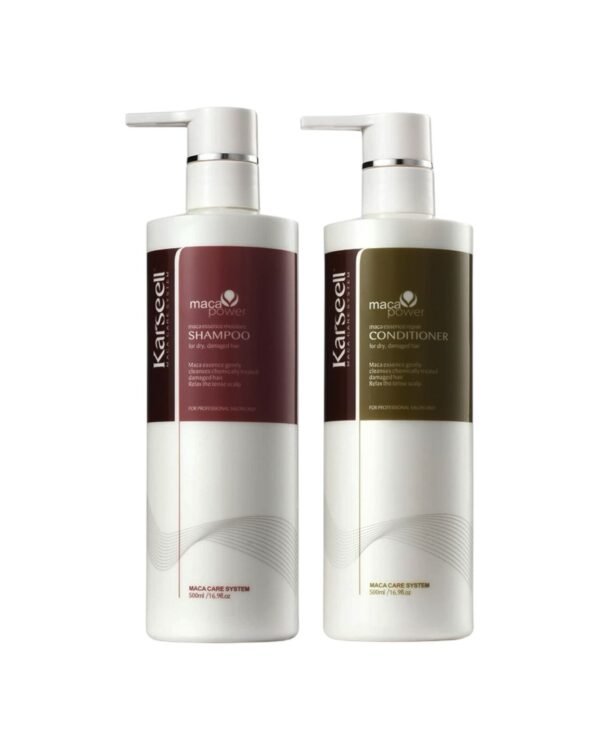 Karseell Maca Power Kit Champú + Acondicionador Cabello 500ml